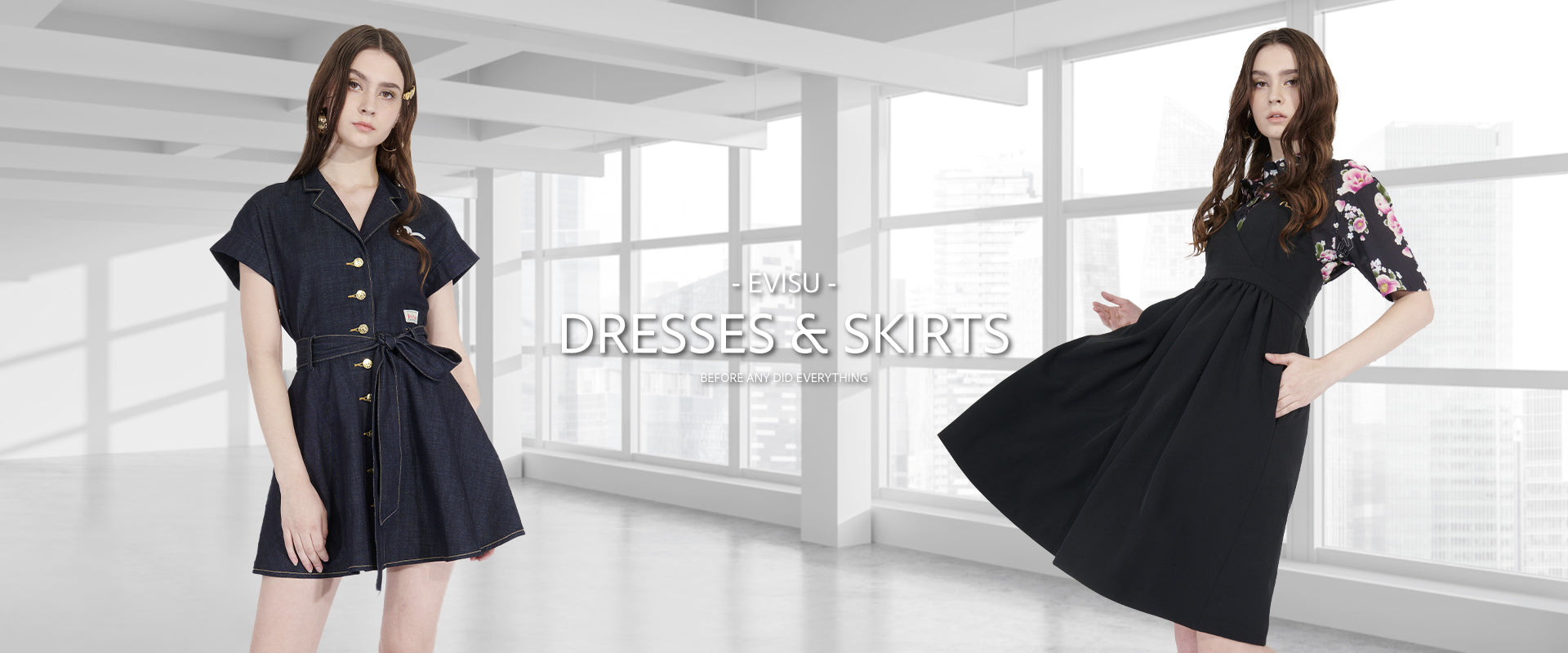 WOMEN - BOTTOMS - DRESSES & SKIRTS – EVISU