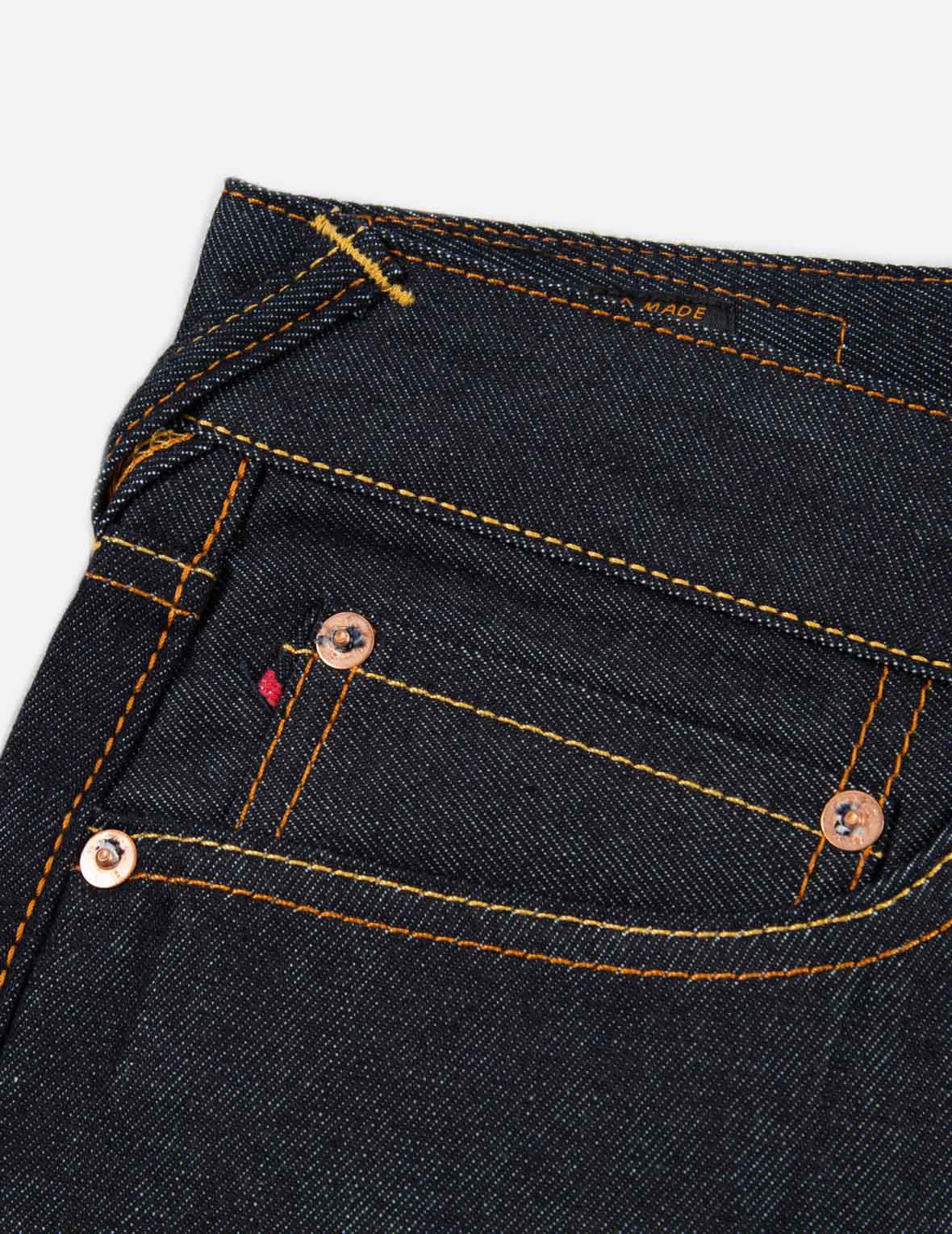 Yellow Seagull Print Carrot-Fit Jeans #2017