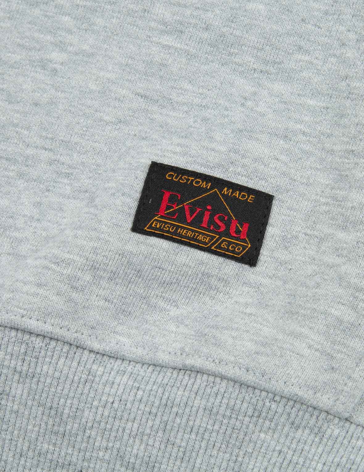 Seagull Print Hooded Sweatshirt