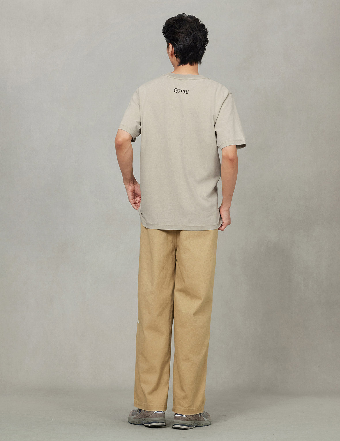 Seagull Embroidery Regular Fit Chinos