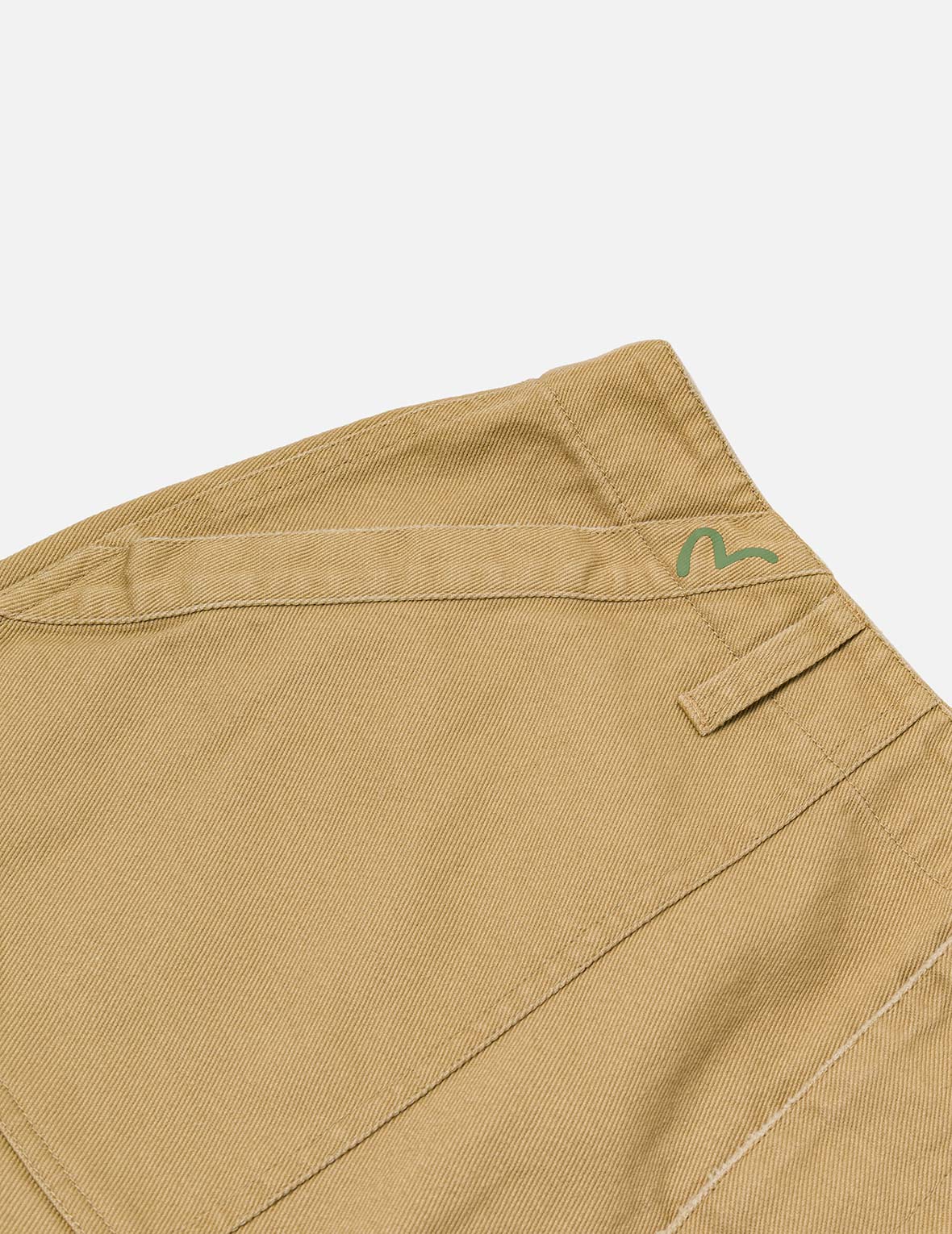 Seagull Embroidery Regular Fit Chinos