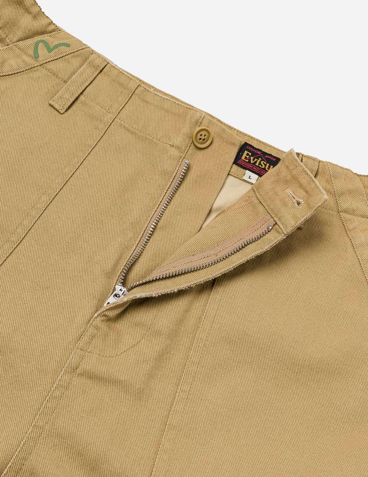 Seagull Embroidery Regular Fit Chinos
