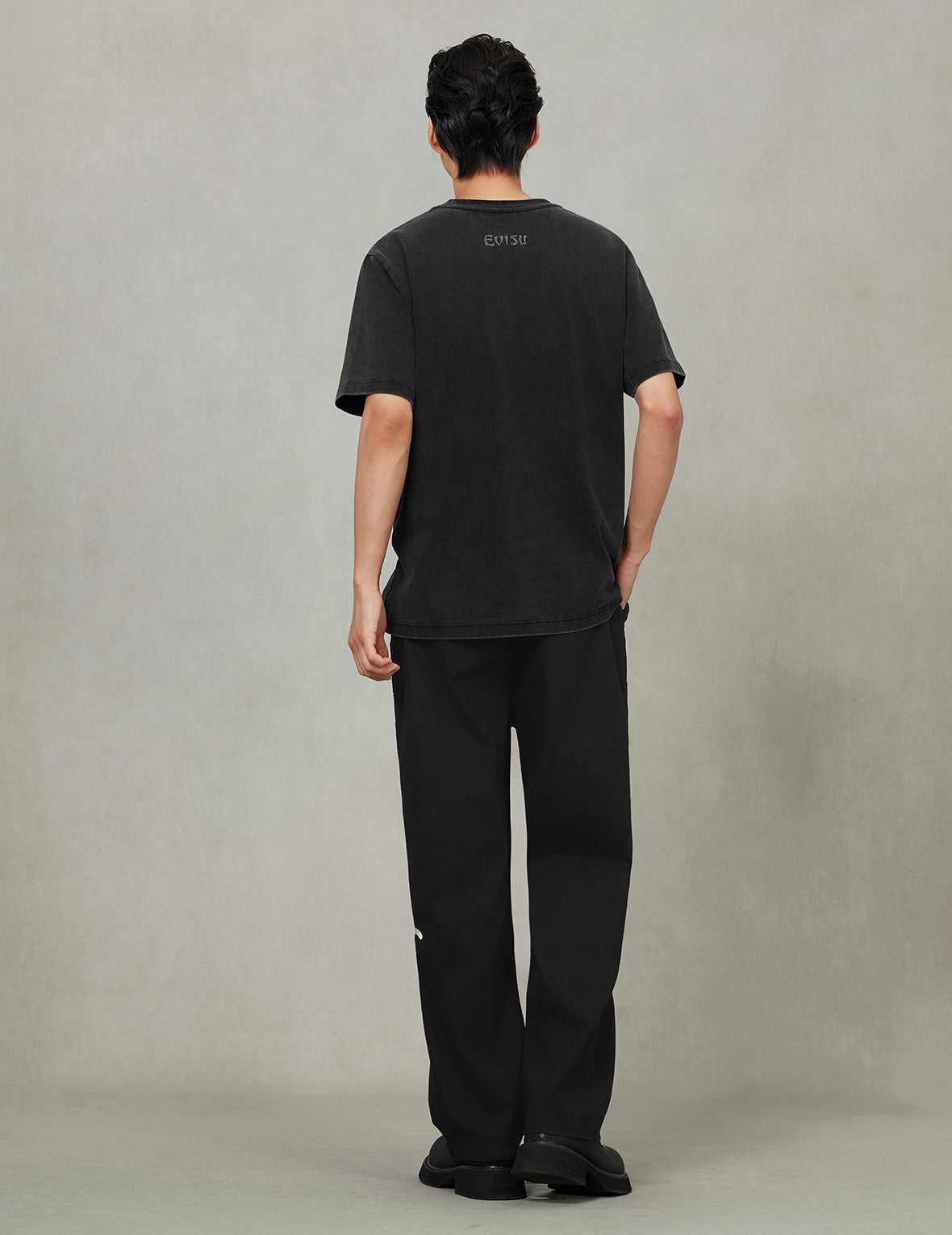 Seagull Embroidery Regular Fit Chinos