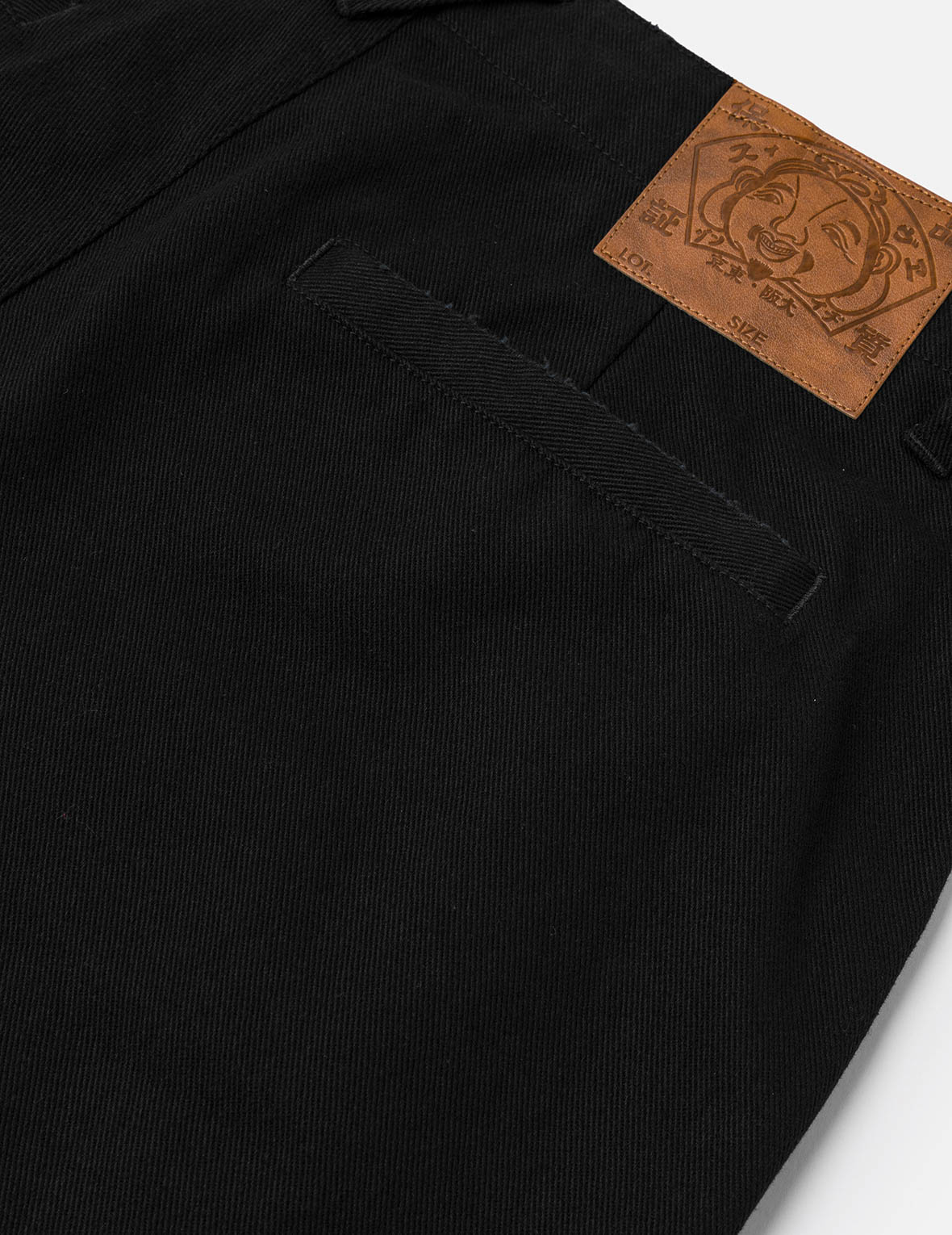 Seagull Embroidery Regular Fit Chinos