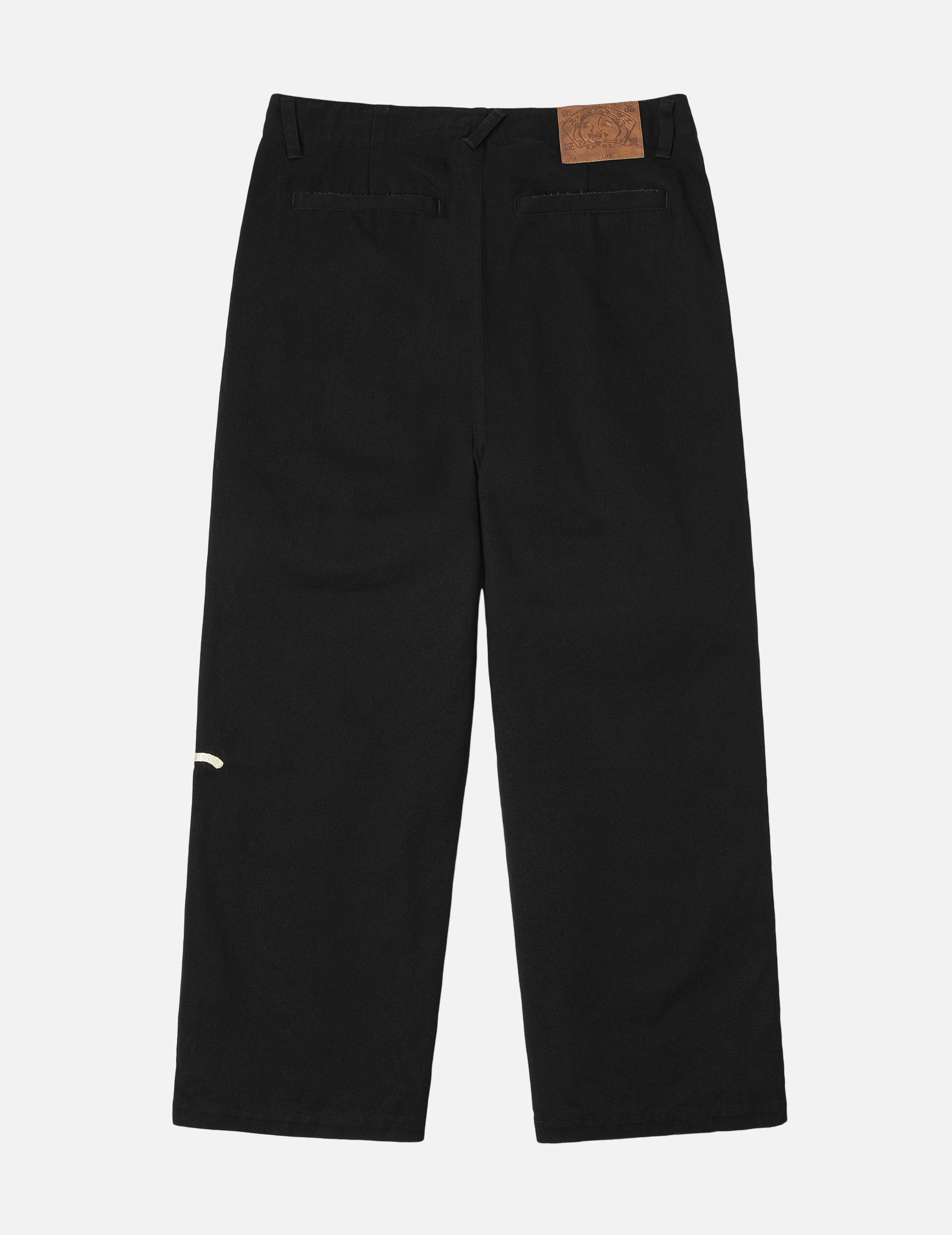 Seagull Embroidery Regular Fit Chinos