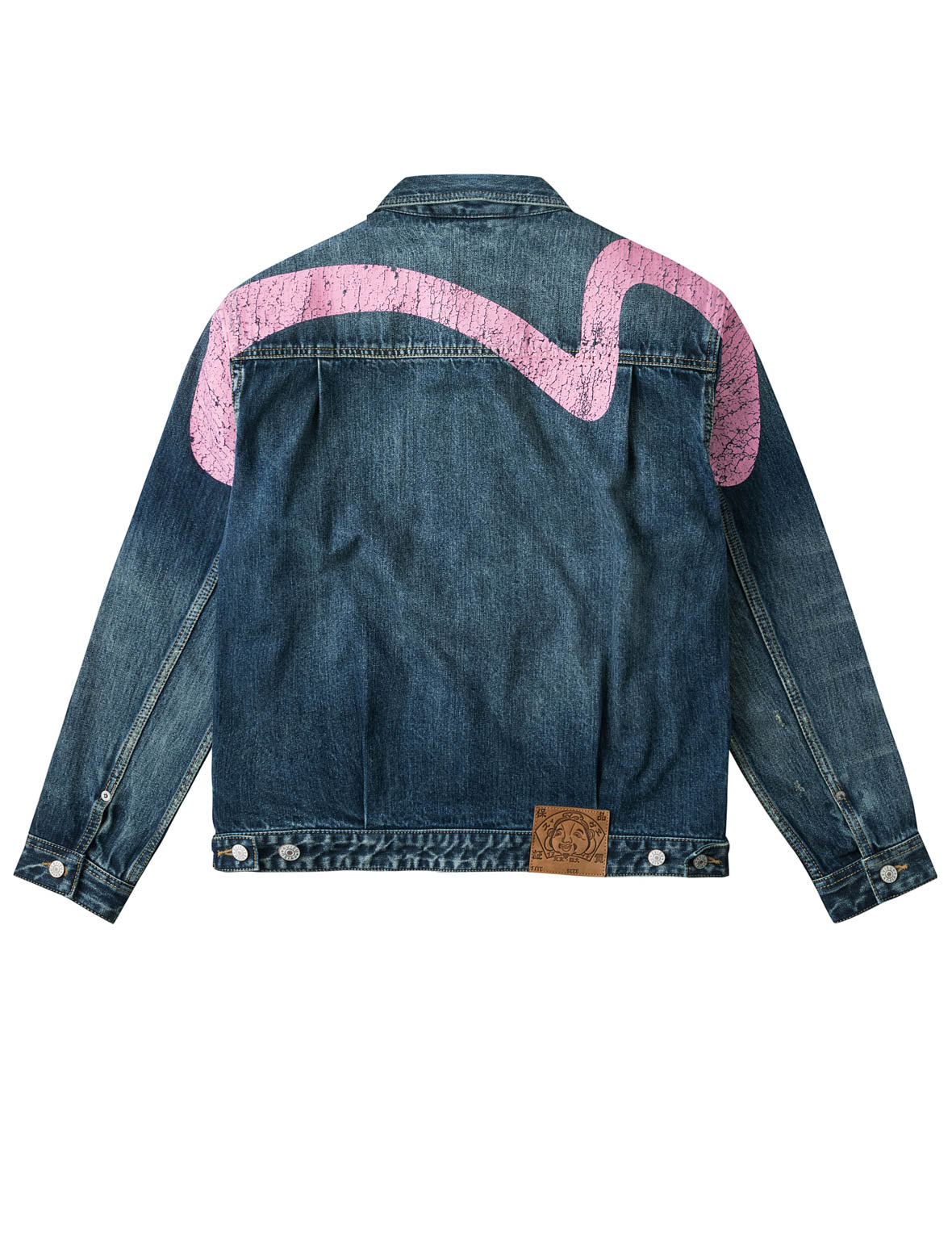 Pink Daicock Denim Jacket – EVISU