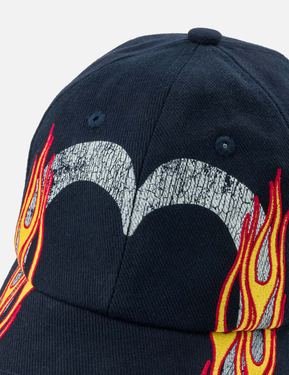 Flaming Daicock Embroidered Baseball Cap