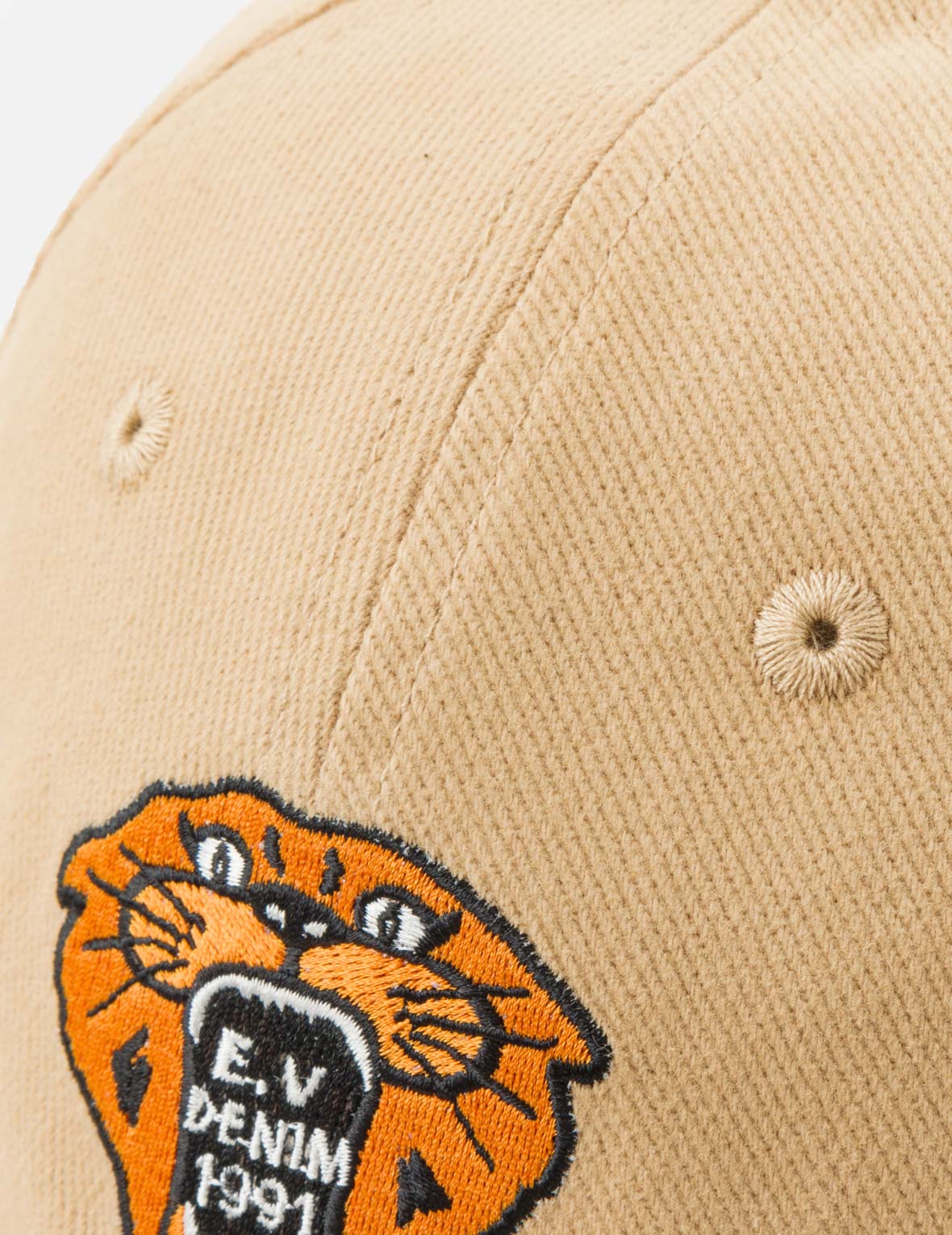 Tiger Head Embroidery Baseball Cap