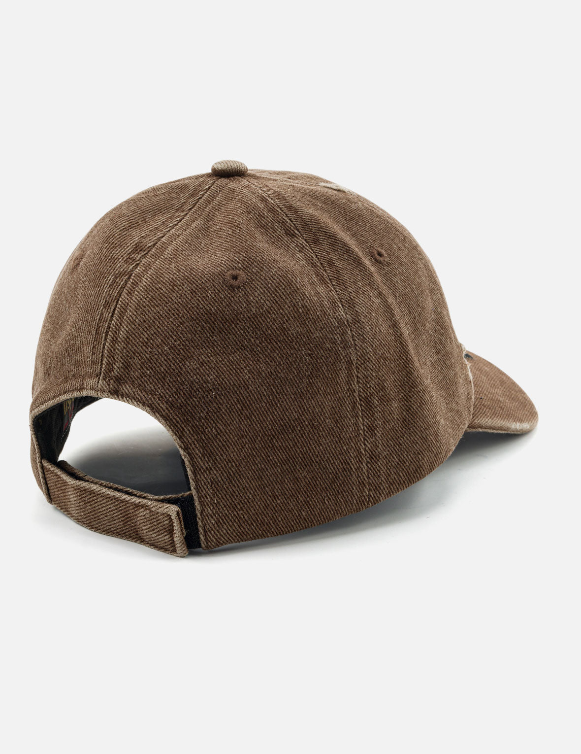 Tiger Head & EVISU Embroidered Washed Military Baseball Cap