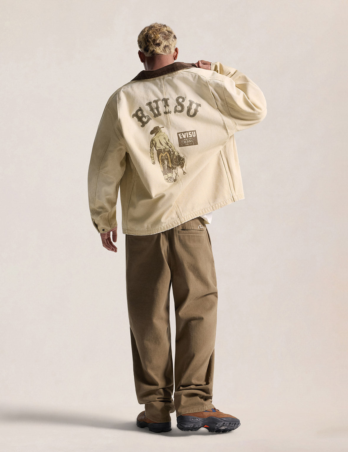 Seagull Multi-Pocket Vintage Canvas Coverall Jacket