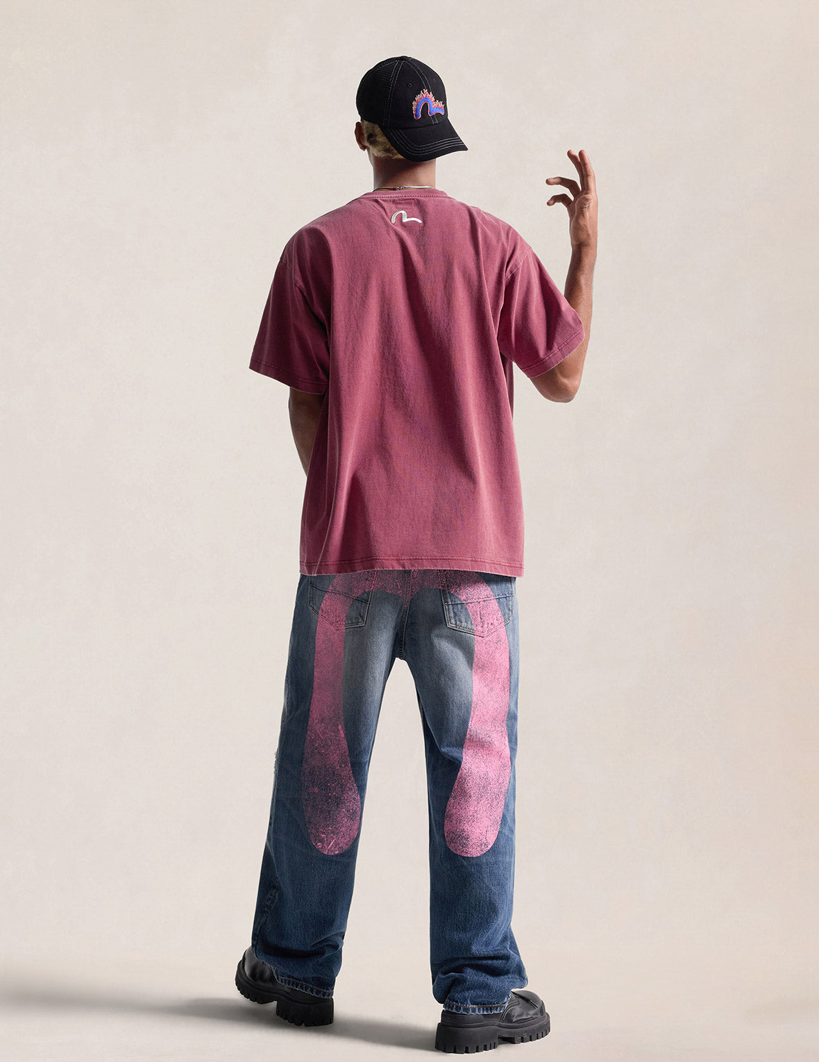 EVISU 91 Graphic Print T-shirt