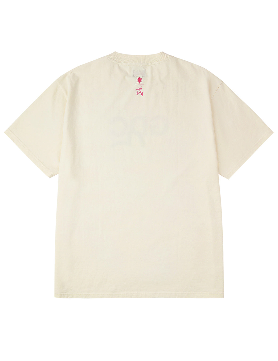 EVISU X GDC 脏洗宽版休闲T恤