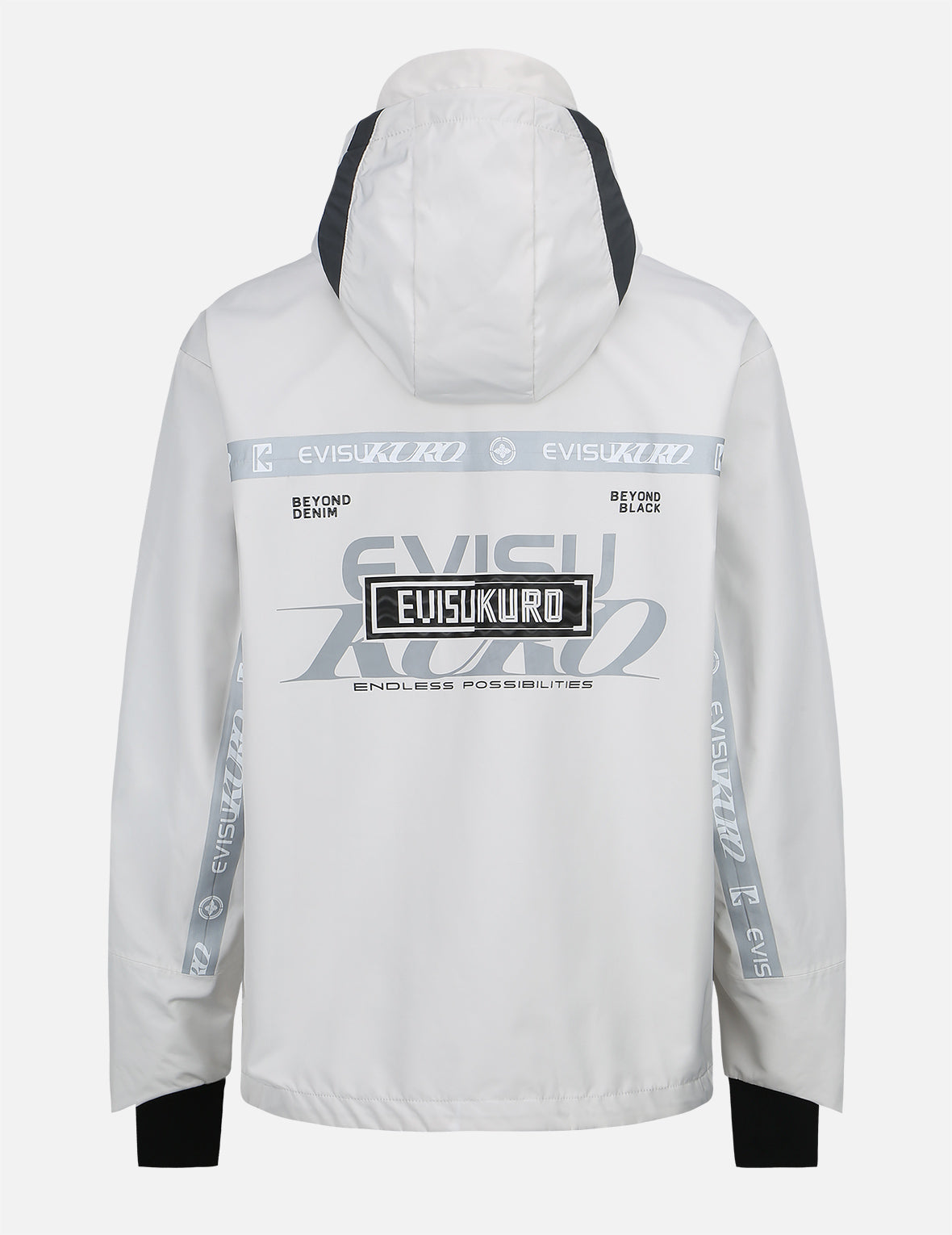 Logo印花横幅封条夹克