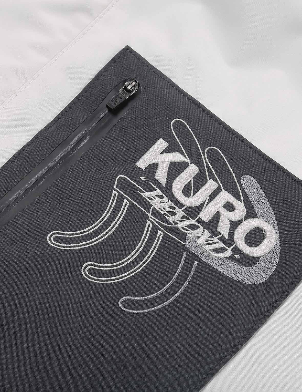 Logo印花横幅封条夹克