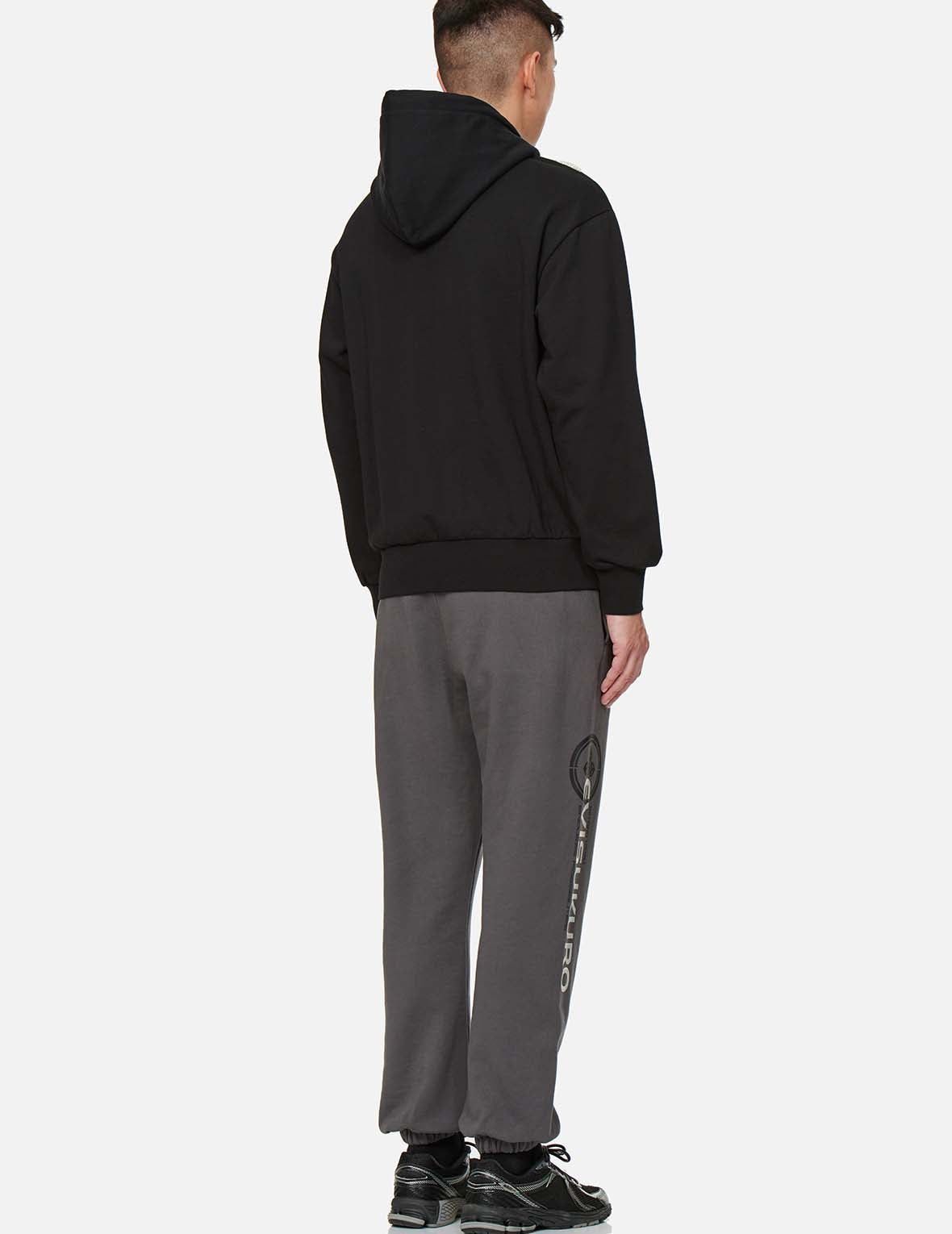 Kamon and Logo Print Sweatpants