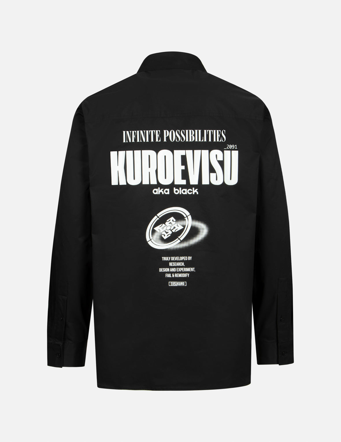Pull Sweat Evisu - Col Rond, Broderie Contrastée Indigo - Taille L - Occasion Très Bon état - Style Y2K Japon