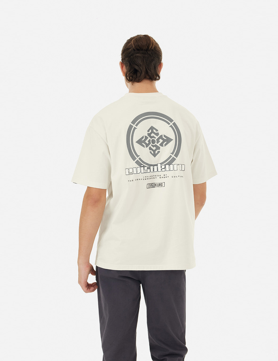 Multi Logo and Fragile Glass Effect Print Regular Fit T-shirt