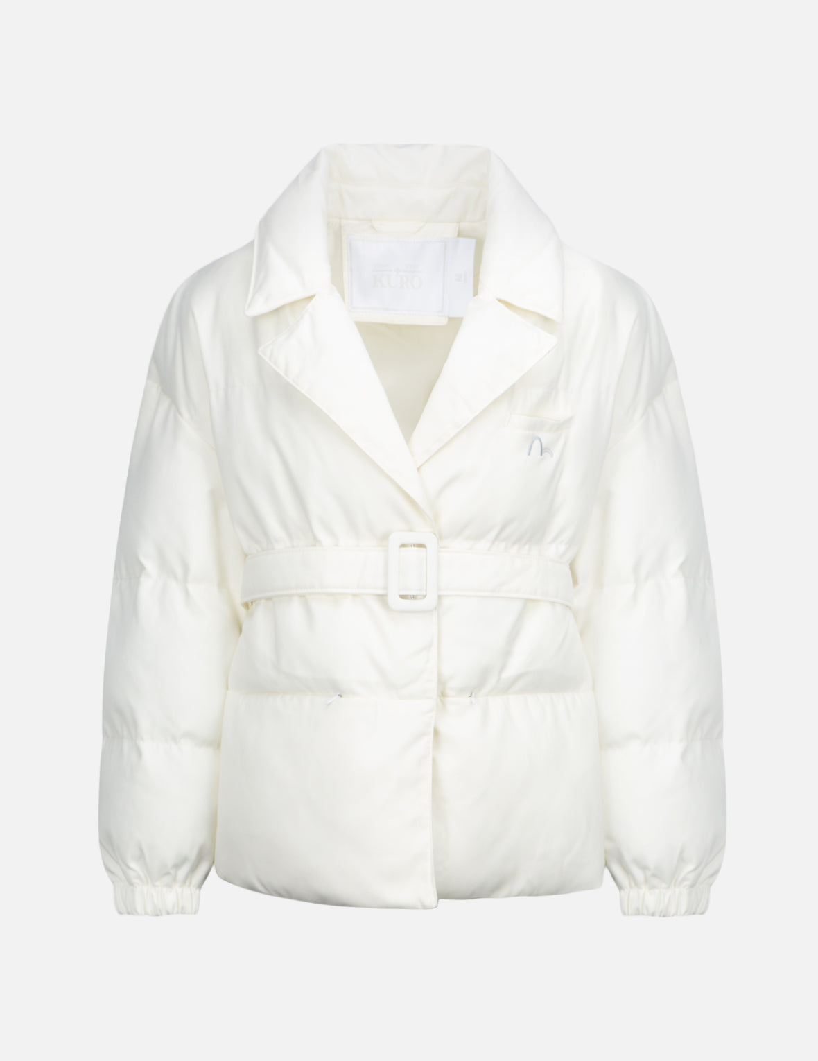 西装款羽绒外套