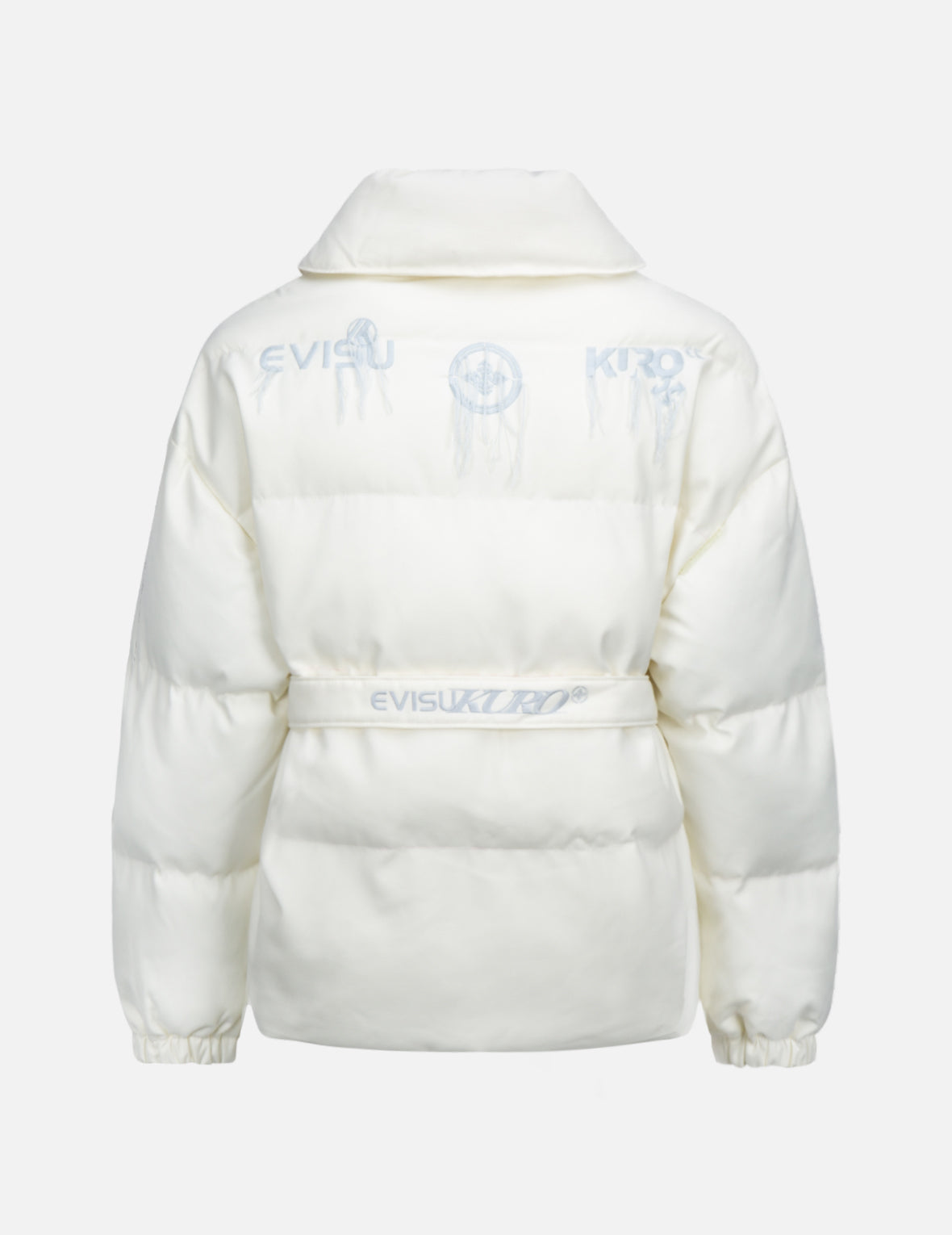 西装款羽绒外套