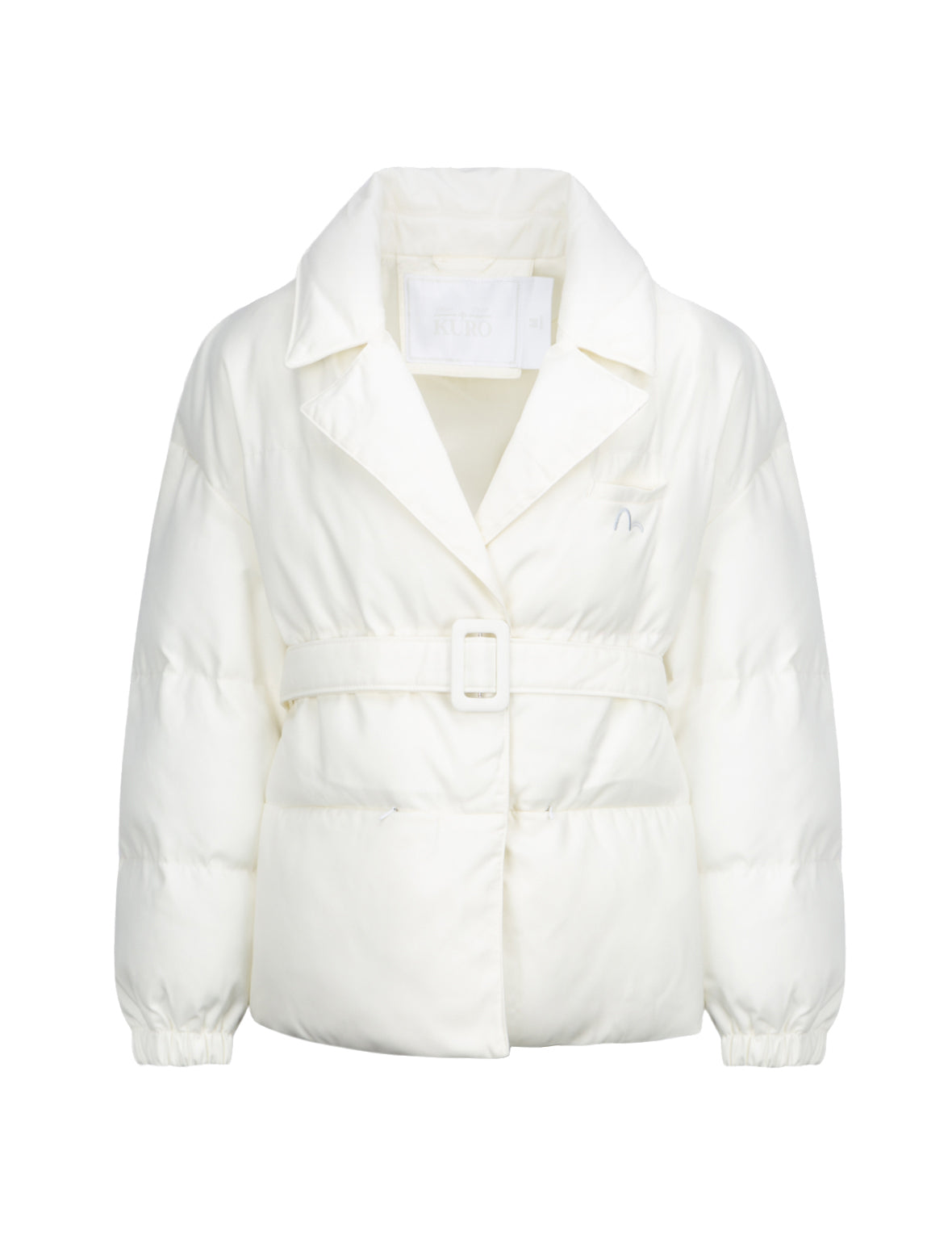 西装款羽绒外套