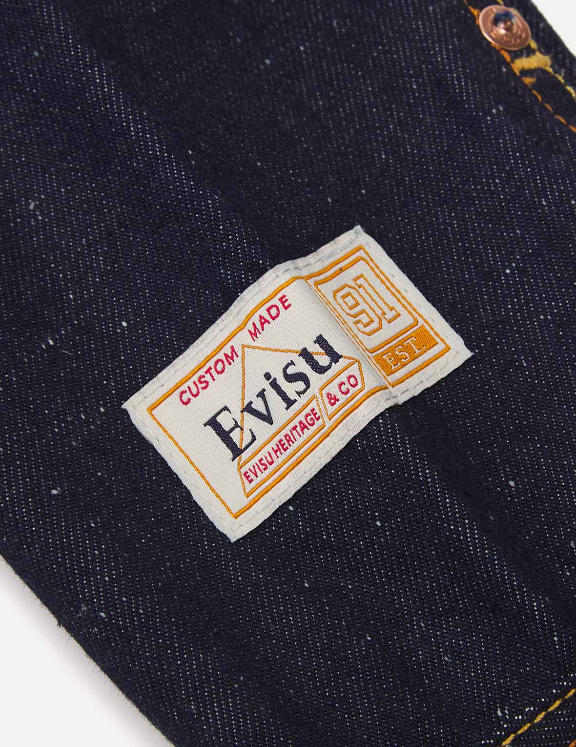 Brushstroke Daicock Discharged Denim Jacket