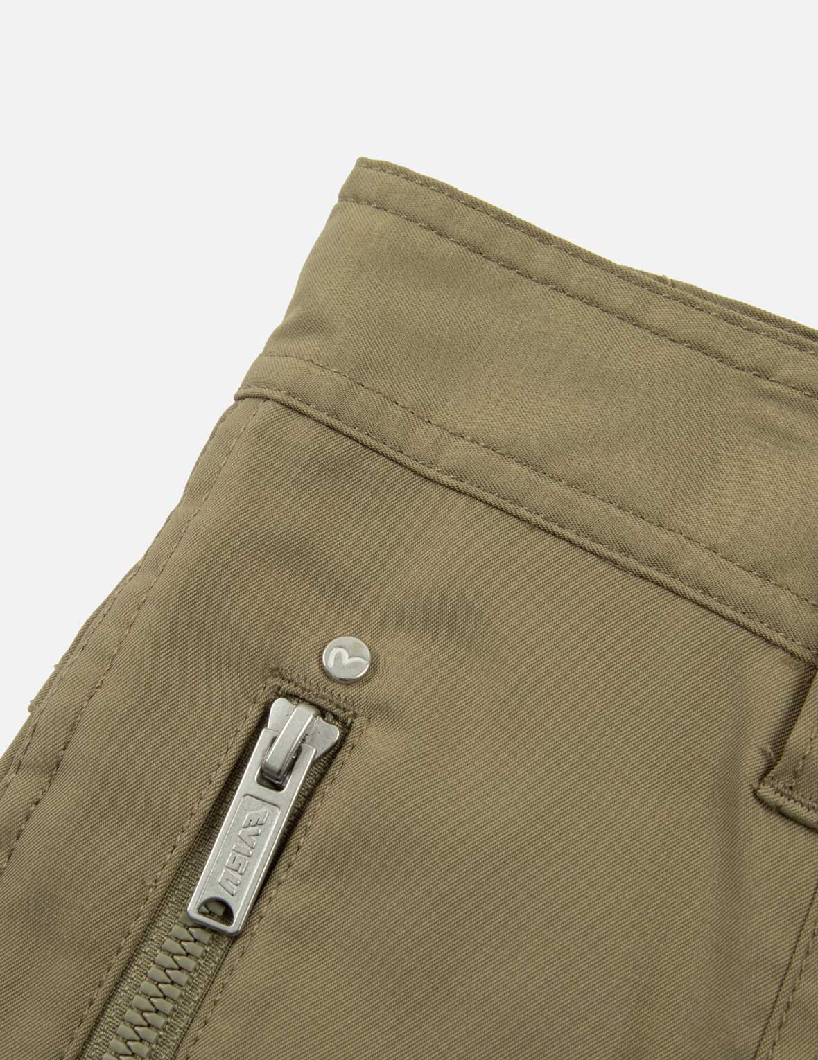 Daicock Insert and Kamon Appliqué Loose Fit Patchwork Pants