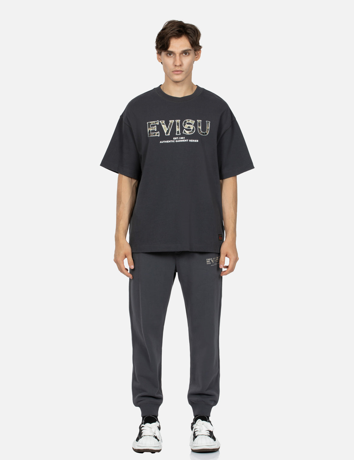 Divine Deer Print Regular fit Sweatpants