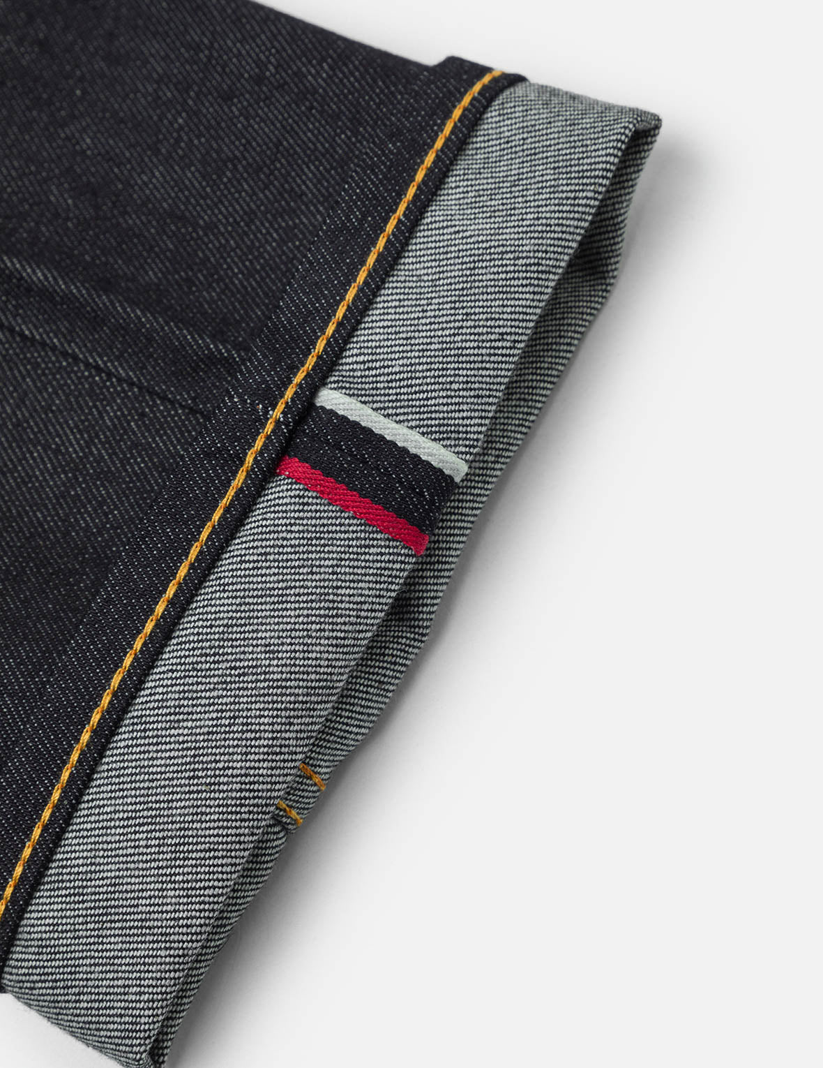 石垣迷彩大M嵌条修身牛仔裤 #2010