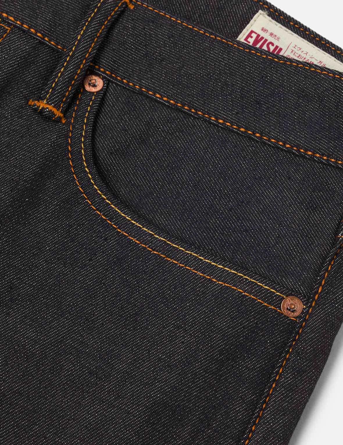 Seagull Metallic Embroidery Taper Fit Jeans #2017