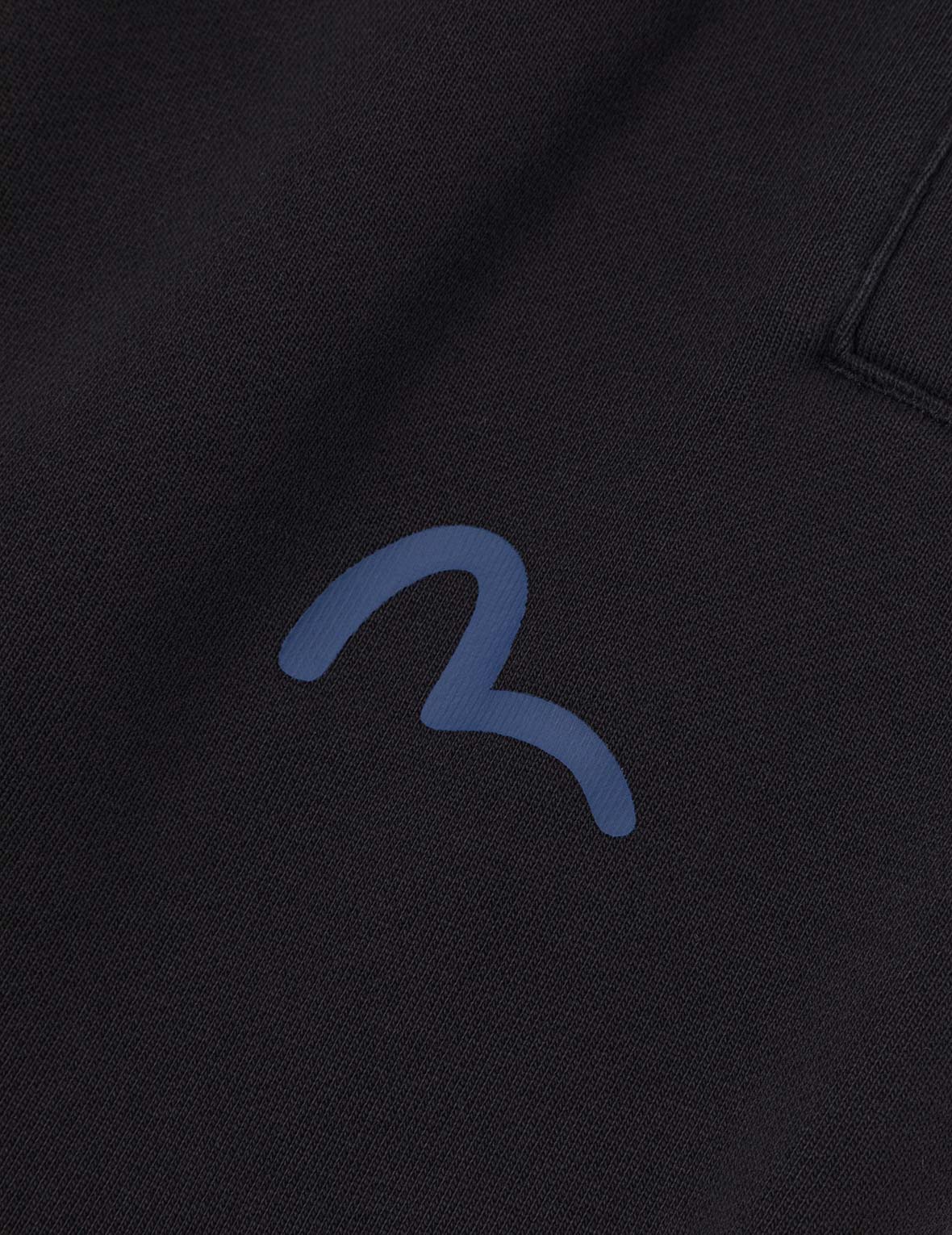 Washed Multi-pocket and Logos Print Straight Fit Sweatpants