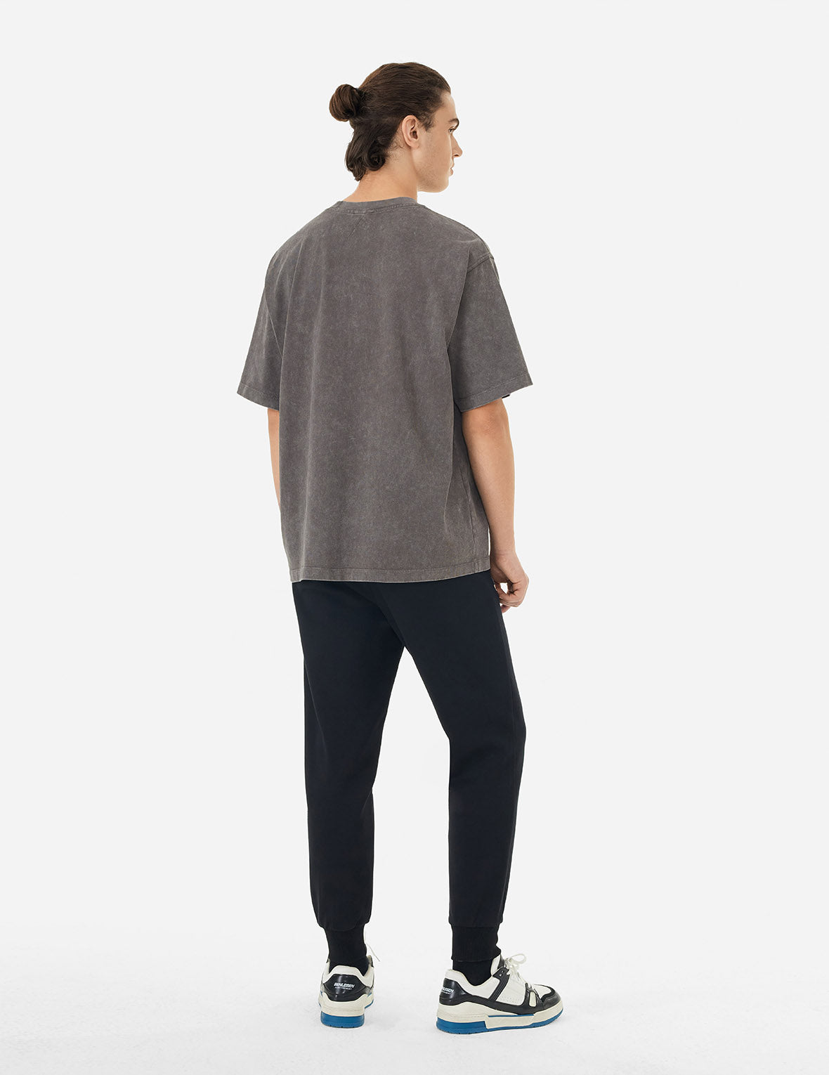 Seagull Embroidery Washed Relax Fit T-shirt