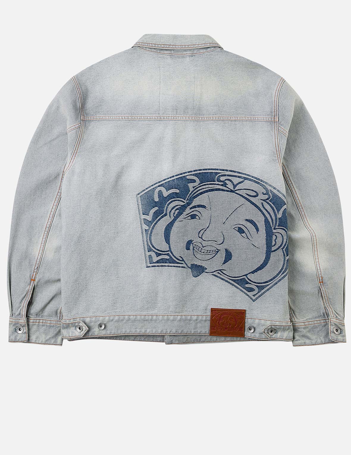 Godhead Jacquard Relax Fit Denim Jacket