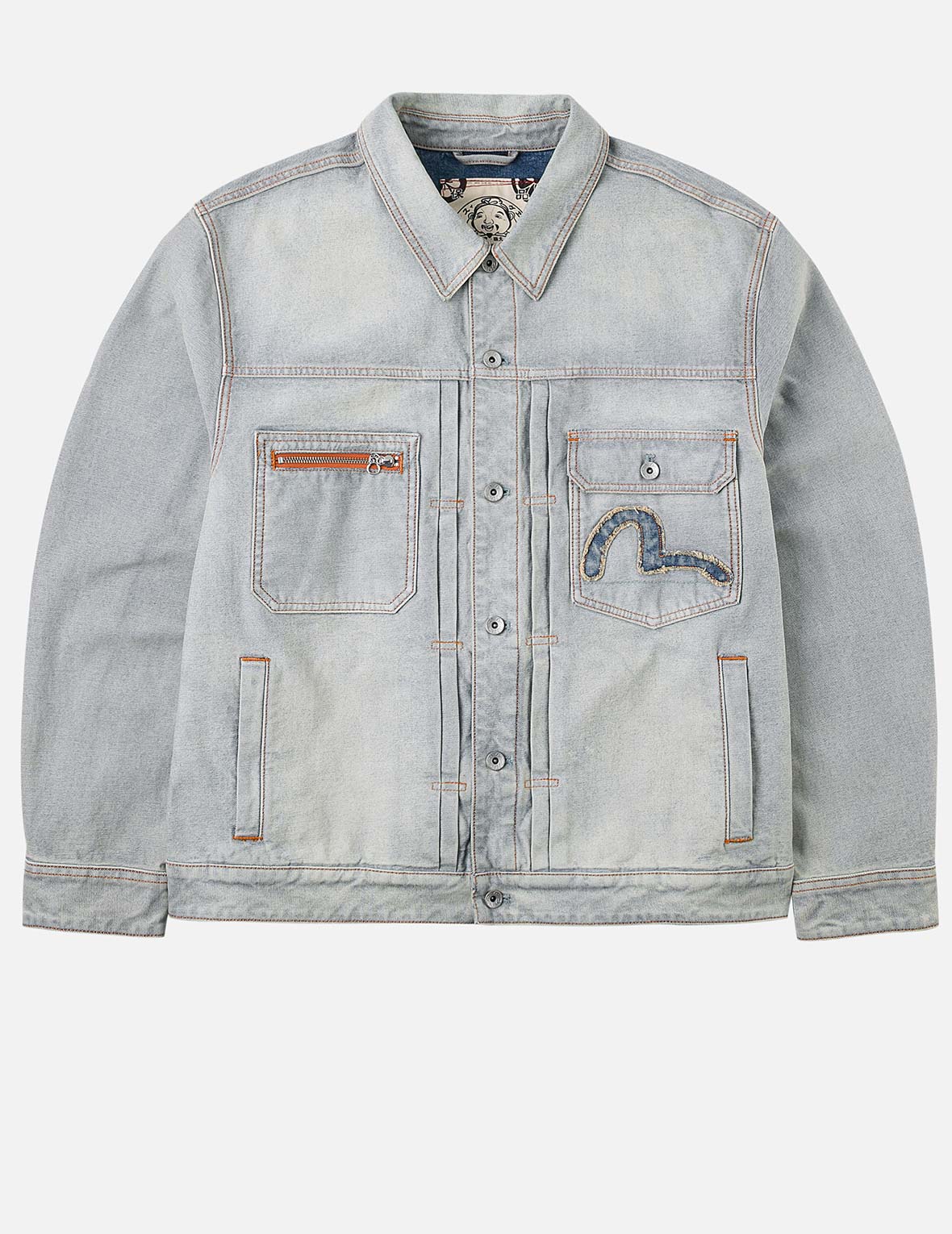 Godhead Jacquard Relax Fit Denim Jacket