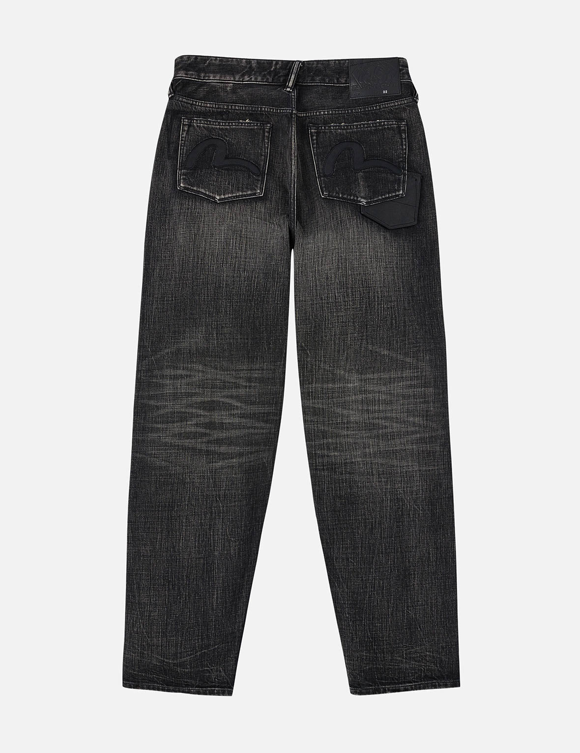 7-Pocket Design Washed Relax Vintage Straight Fit Jeans #2030