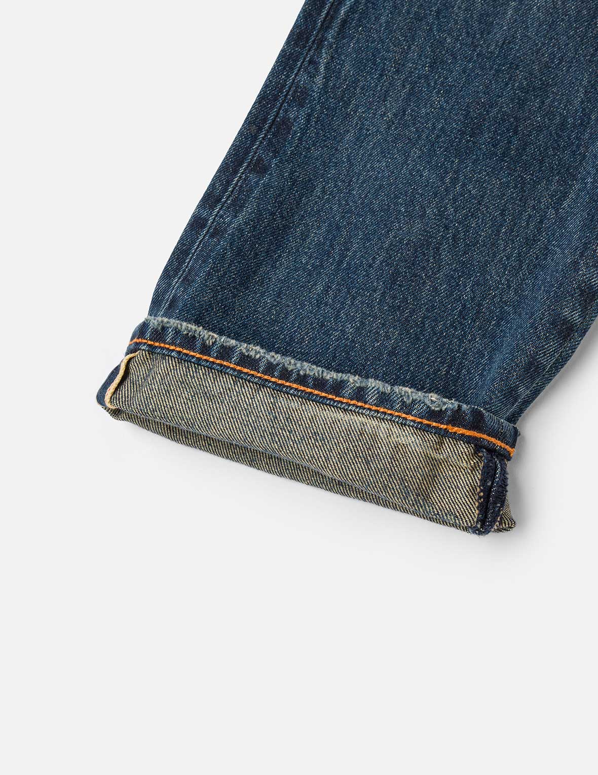 7-Pocket Design Washed Daicock Print Taper Fit Jeans #2017