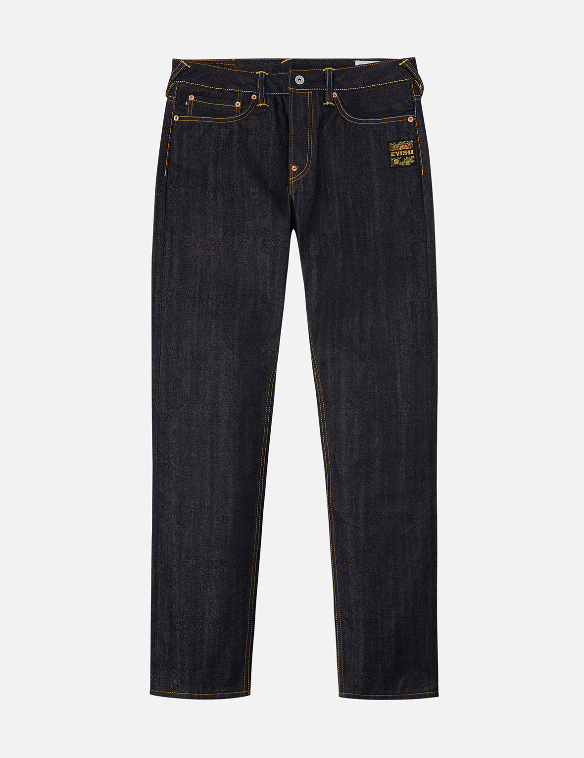 Grateful Crane Daicock Print Taper Jeans