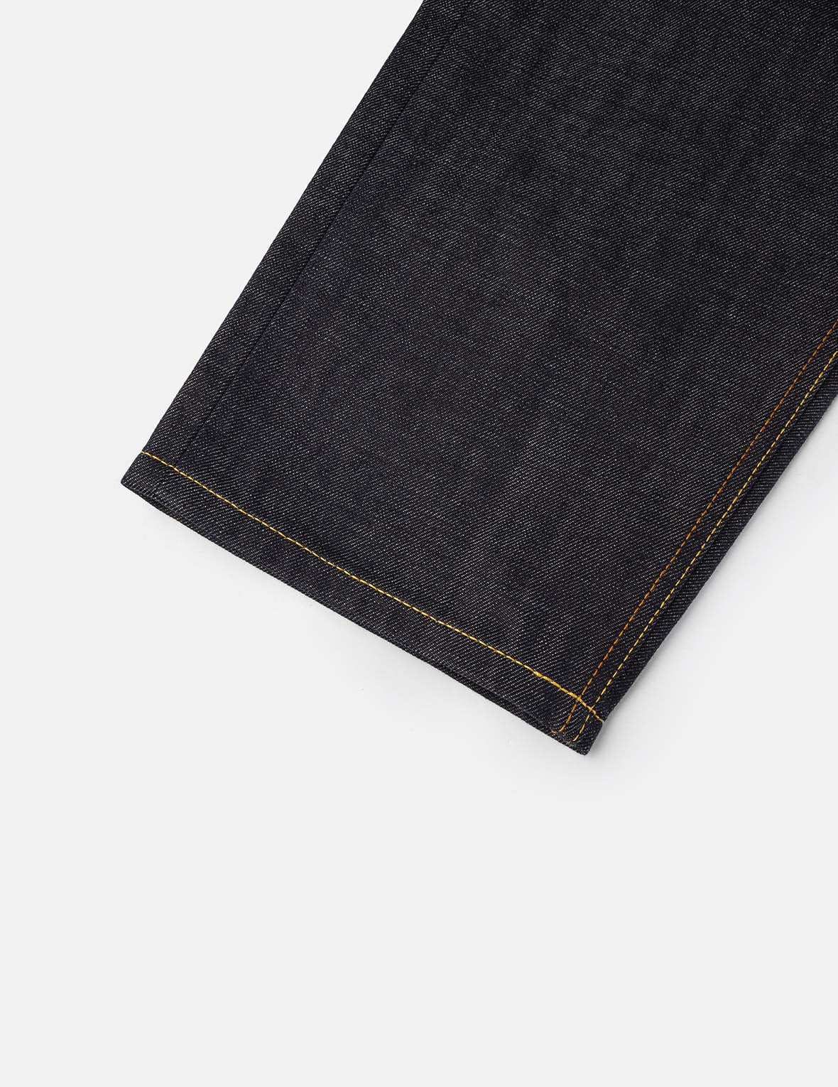 Handbrush Daicock Print with Wave Embroidery Relax Fit Jeans
