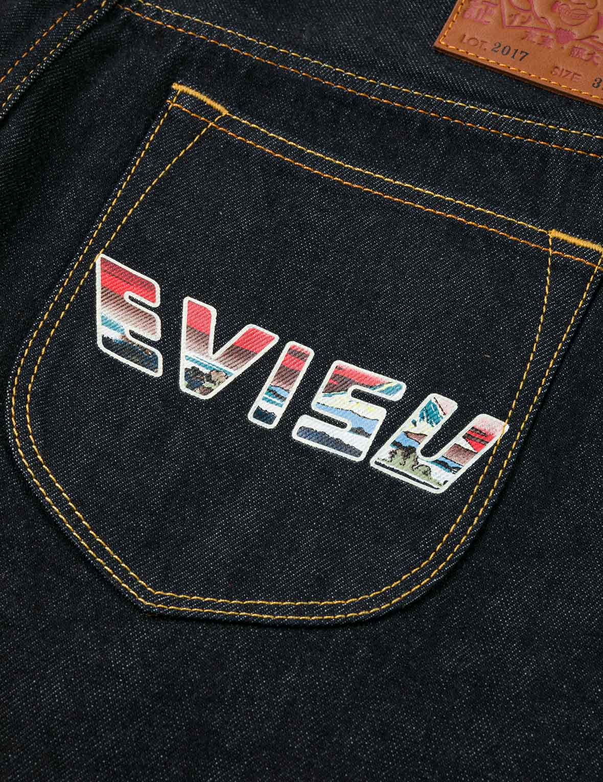 Godhead Lion Dance and Logo Print Carrot Fit Jeans #2017
