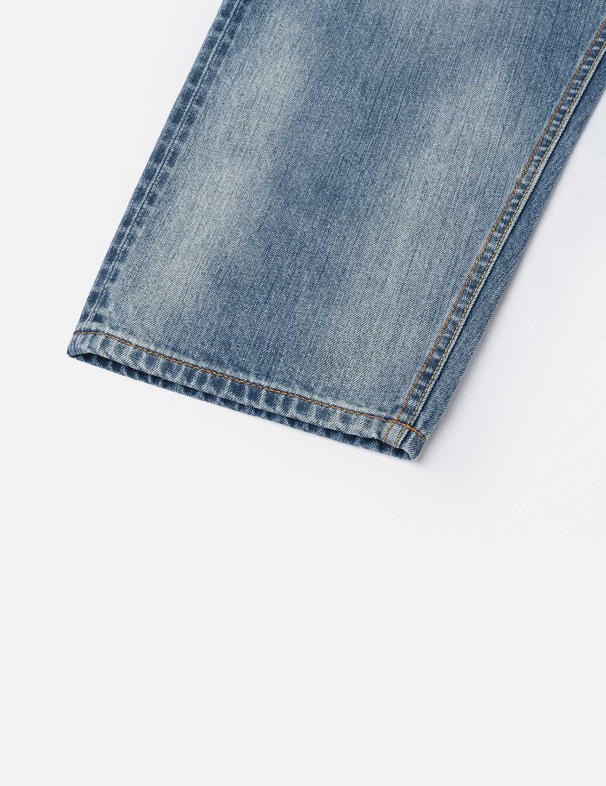 Ecru Daicock Print Loose Fit Jeans #2038