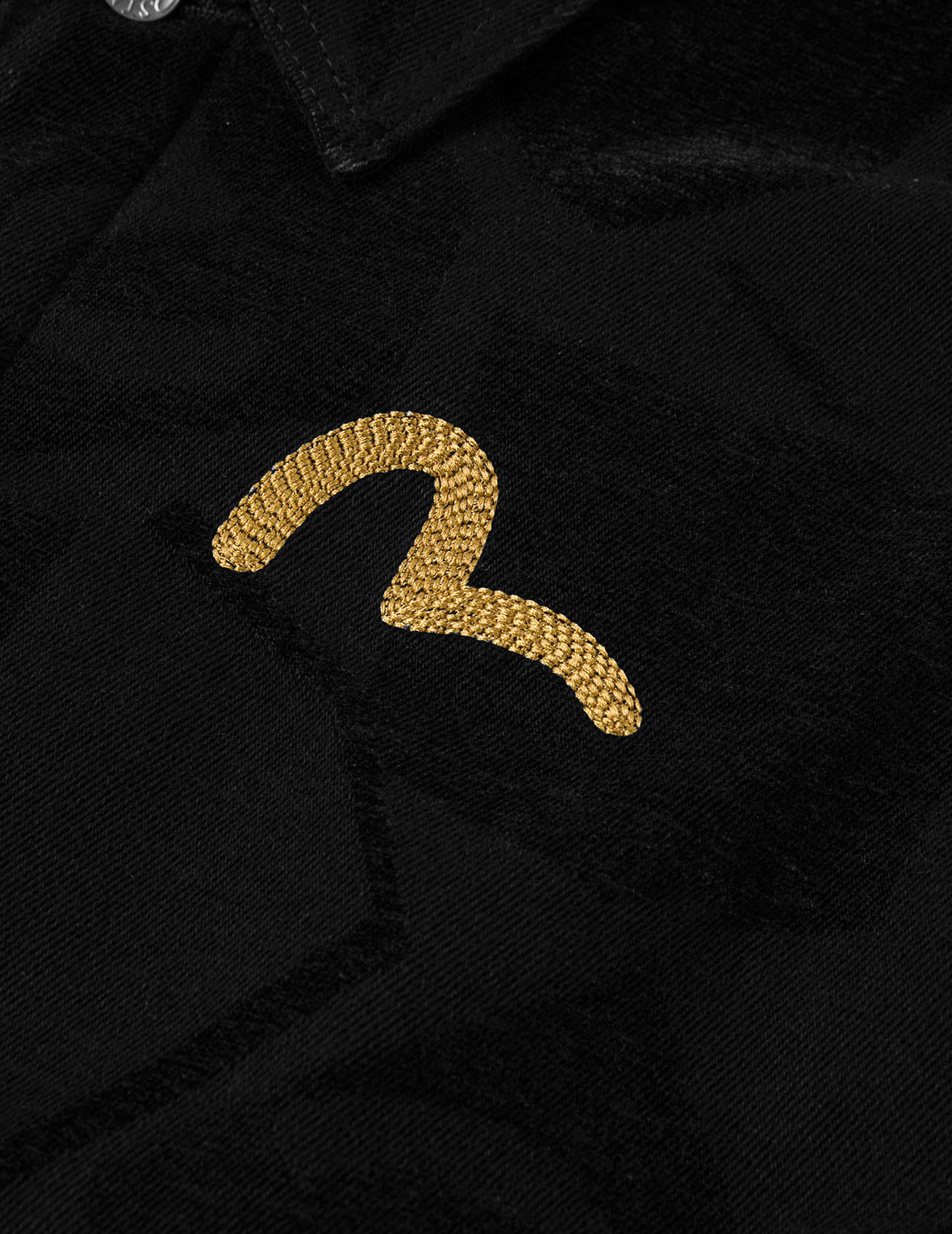 满地海鸥提花常规版型工装外套