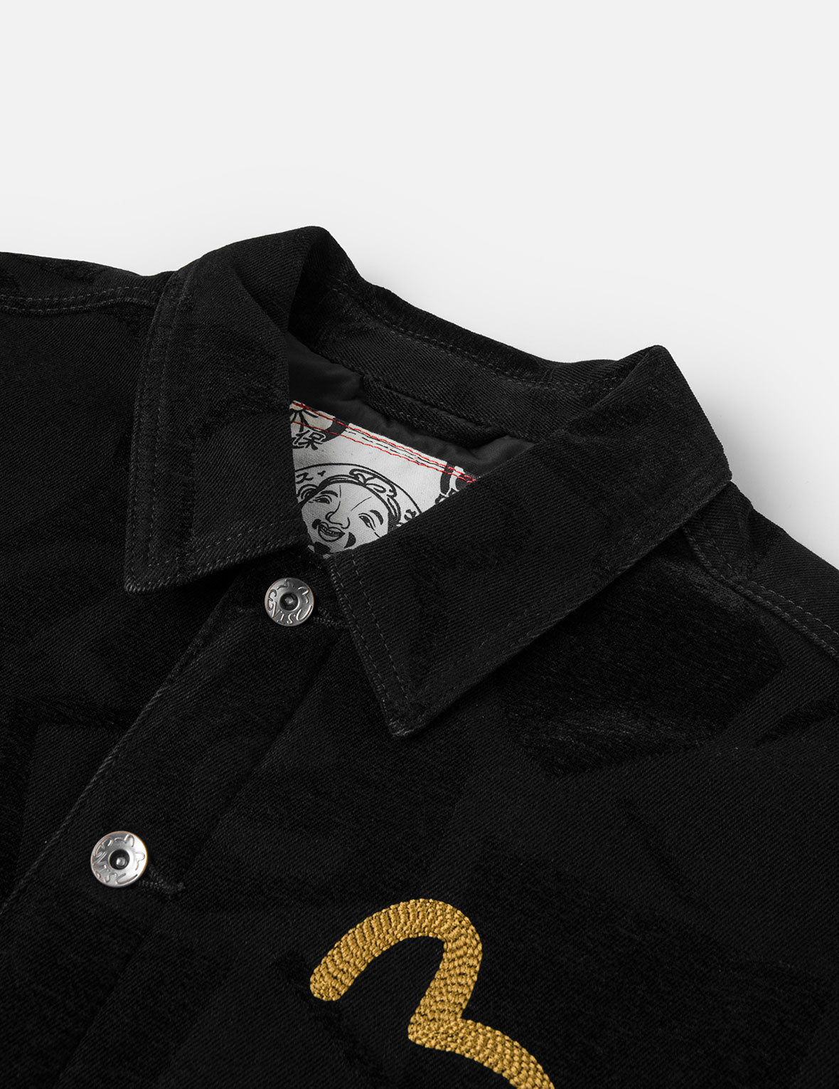 满地海鸥提花常规版型工装外套