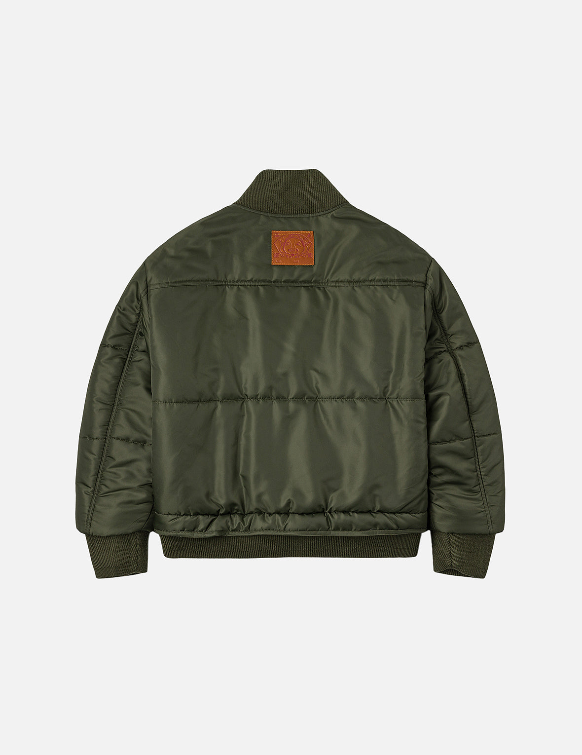 Logo Embroidery Fashion Fit Bomber Jacket