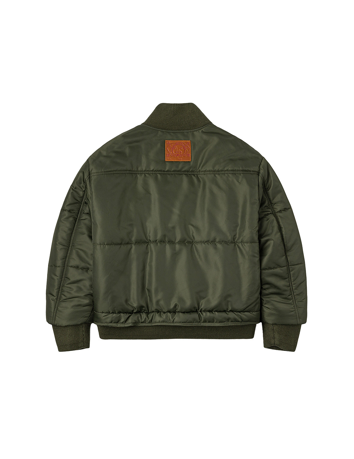 Logo Embroidery Fashion Fit Bomber Jacket