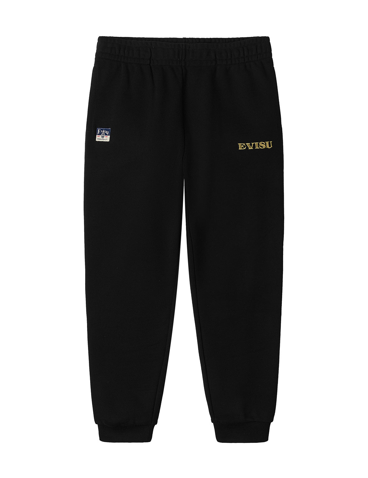 Seagull Brocade Appliqué Gold Thread Logo Regular Fit Sweatpants