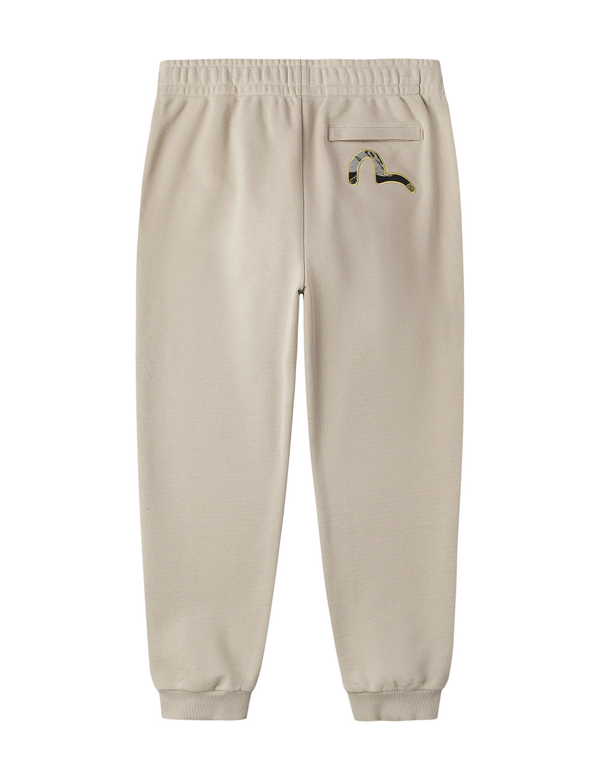 Seagull Brocade Appliqué Gold Thread Logo Regular Fit Sweatpants