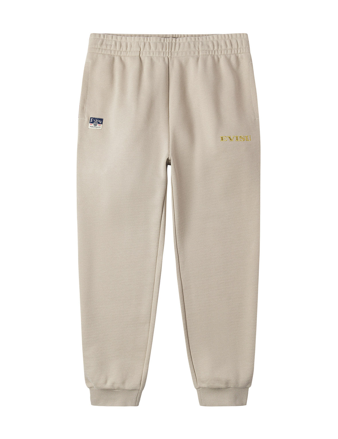 Seagull Brocade Appliqué Gold Thread Logo Regular Fit Sweatpants