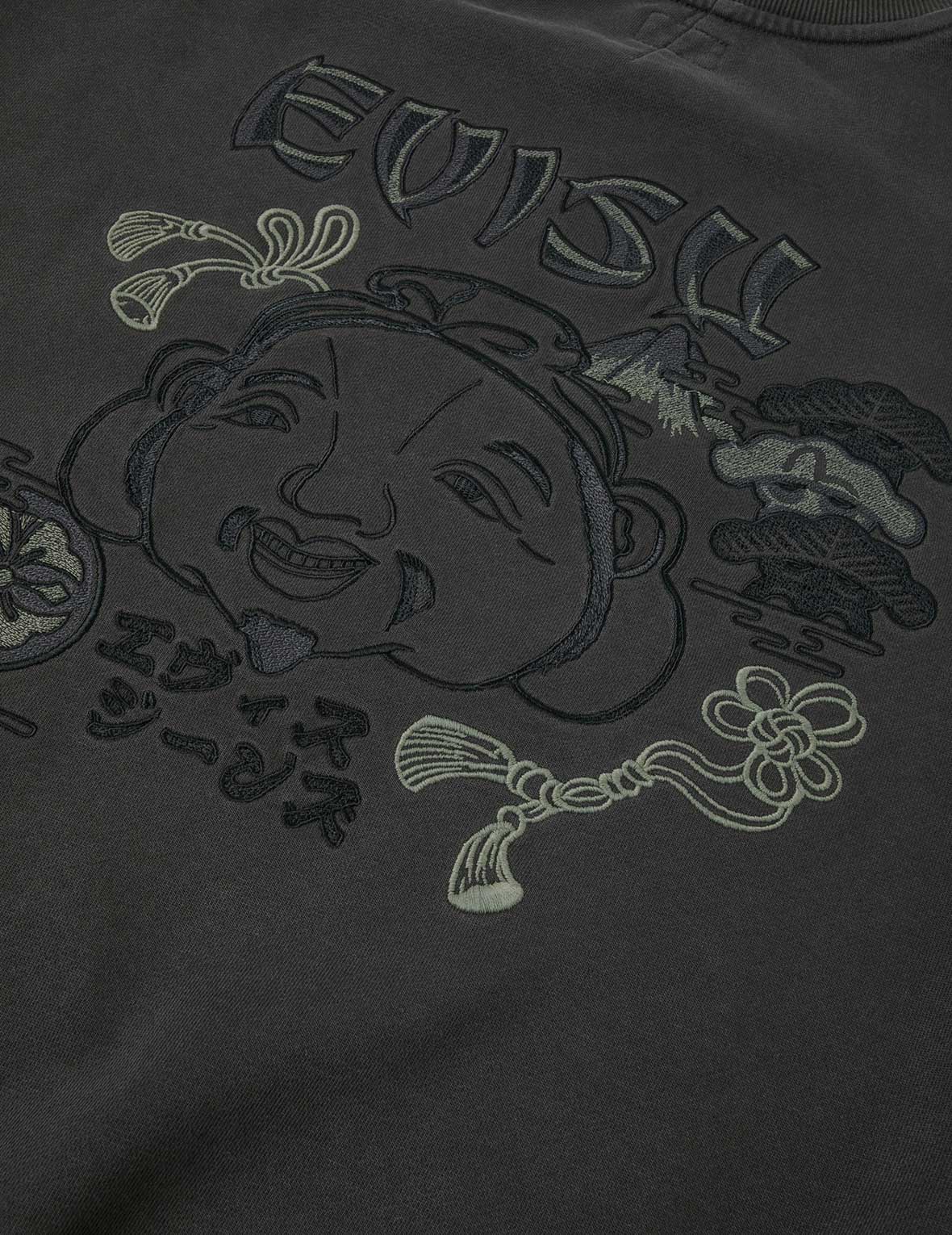 Godhead and Logo Embroidery Relax Fit Sweatshirt