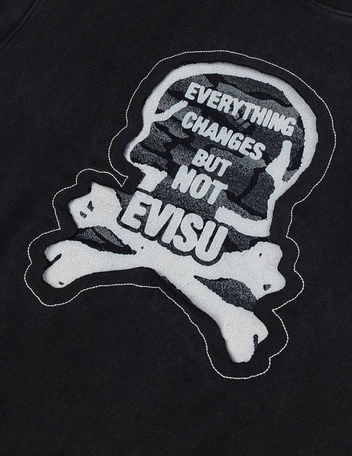 骷髅印花时尚版型卫衣