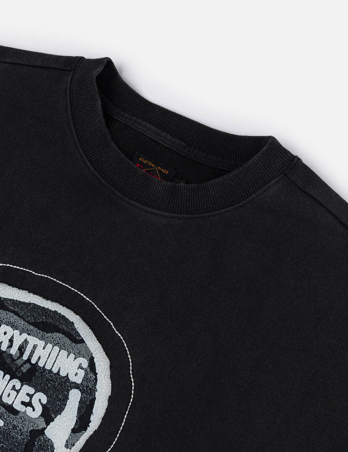 骷髅印花时尚版型卫衣