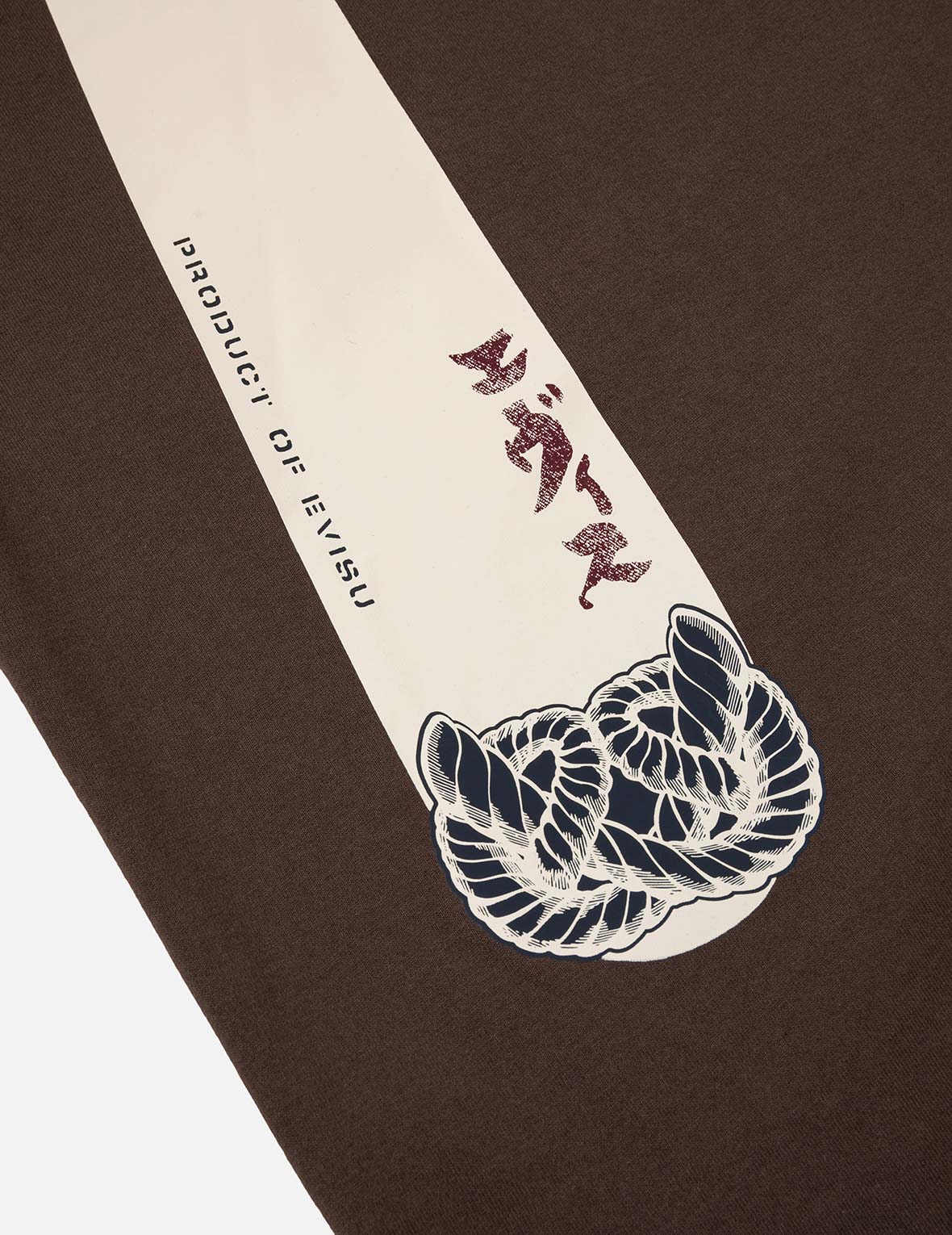 Wheel of Wisdom and Daruma Daicock Print Regular Fit T-Shirt